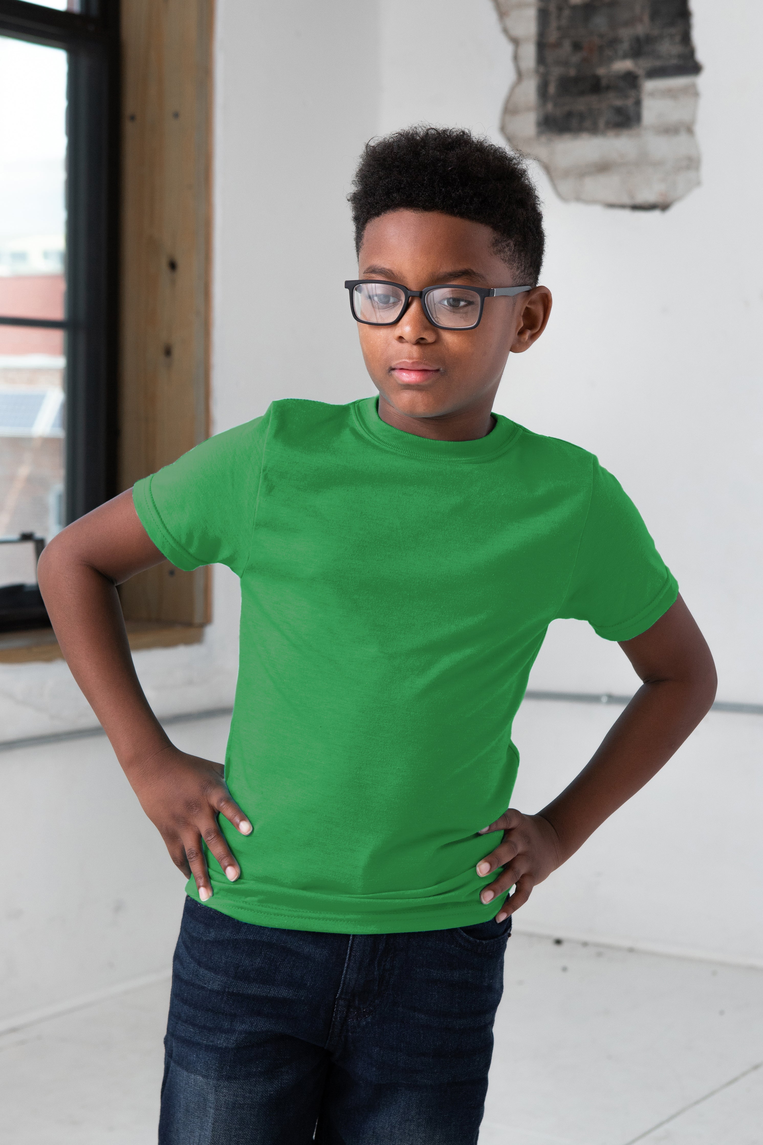 Youth Premium Cotton Short Sleeve Tee (Last Chance)