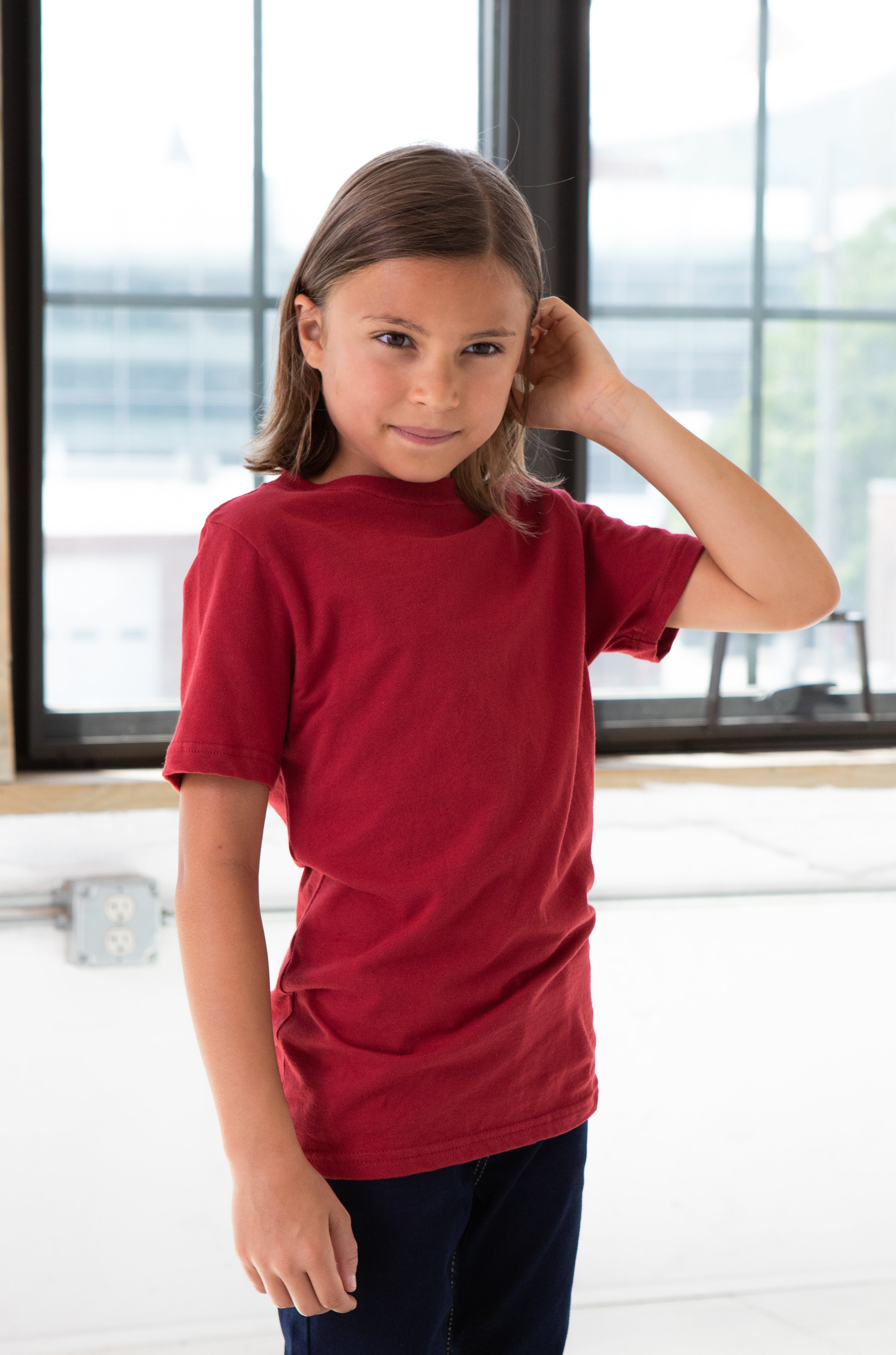 Youth Premium Cotton Short Sleeve Tee (Last Chance)